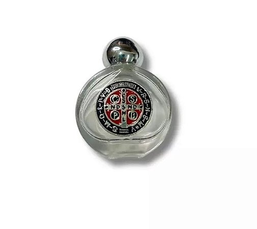 Frasco de Vidro São Bento para Água Benta: proteção, fé e tradição em um único sacramental