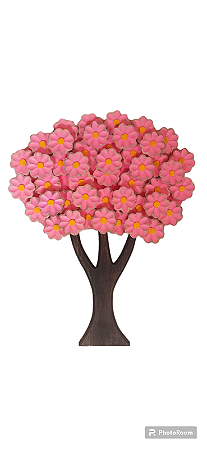 Árvore da vida rosa