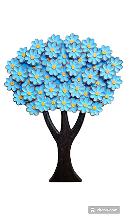 Árvore da vida azul claro