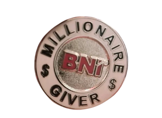 Pin Millionaire Giver