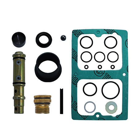 KIT REPARO BOMBA COM VÁLVULA 3 VIAS E COM BUJÃO ROSCA GROSSA
