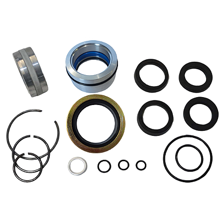 KIT REPARO DE CILINDRO DE BASCULAMENTO SCANIA SÉRIE 5 / EVOLUÇÃO ANO 2004 A 2019 - GUIA DE ALUMÍNIO