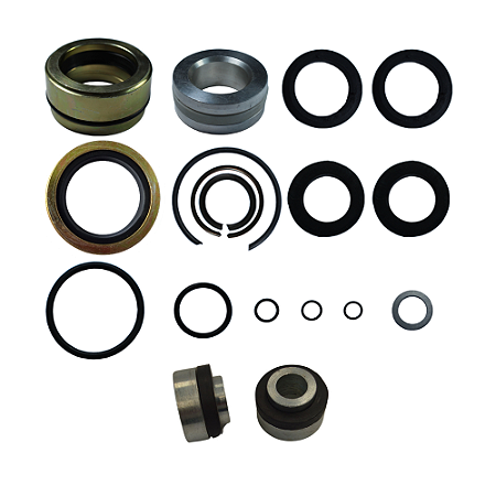 KIT REPARO DE CILINDRO DE BASCULAMENTO SCANIA SÉRIE 5 / EVOLUÇÃO - FIXAÇÃO EM AÇO