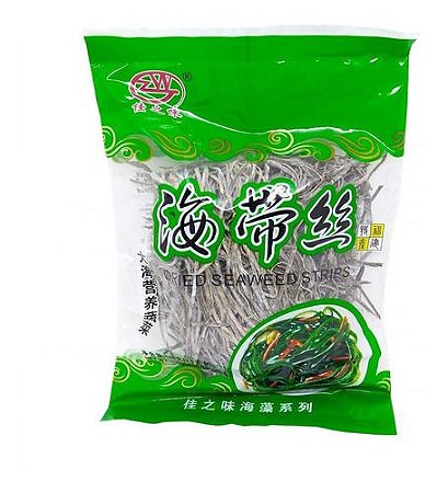 Alga Marinha Kombu Fatiada 100g Luoyuan