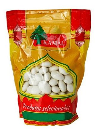 Amendoa Confeitada Branca 200g Kamal