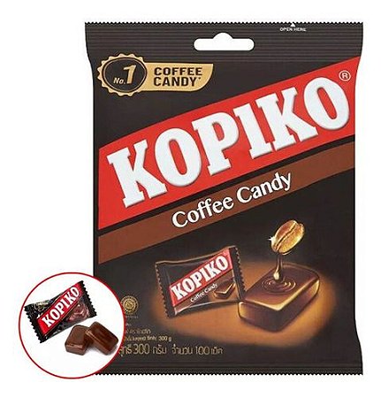 Bala De Café Kopiko Candy Doramas Importado 120g