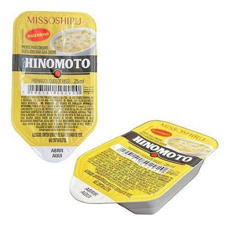 Barco Missoshiru Instantaneo Hinomoto 20 Barcos De 25ml