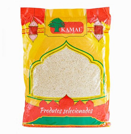 Gergelim Branco Despeliculado 1 Kg Kamal