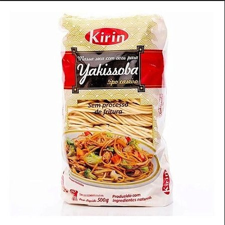 Macarrao Para Yakisoba Kirin 500g