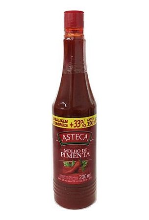 Molho De Pimenta Asteca 200ml