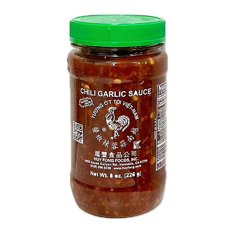 Molho de Pimenta com Alho Huy Fong Galo 226g