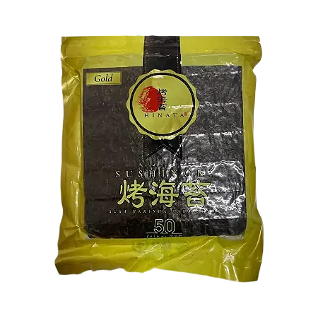 Alga Marinha Nori Gold Hinata PCT 50 fls 140g
