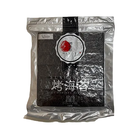 Alga Marinha Nori Silver Hinata PCT 50 fls 140g