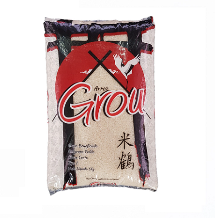 Arroz Grou Curto Premium 5kg