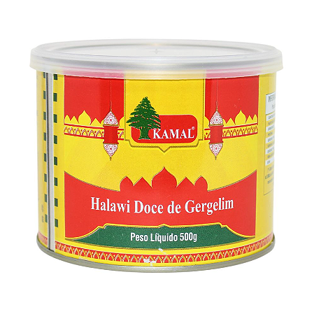 Halawi Doce de Gergelim Lata 500g Kamal
