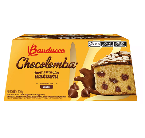 Colomba Chocolomba Pascal Bauducco Gotas de Chocolate 400g