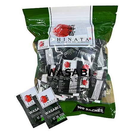 Wasabi em Pasta Sache Hinata pct com 100 unidades