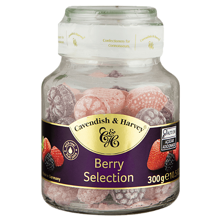 Bala Alemã Cavendish e Harvey Berry Selection 300g