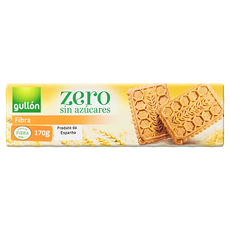 Biscoito Espanhol Gullón Zero Fibra Integral 170g