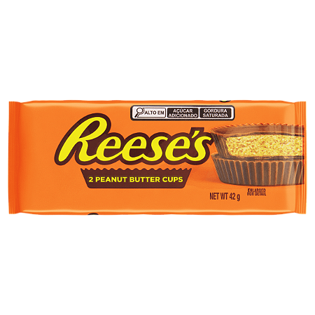 Chocolate ao Leite com Pasta de Amendoim Reese's Two Cup 42g