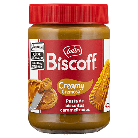 Pasta De Biscoito Belga Lotus Biscoff Spread Smooth 400g