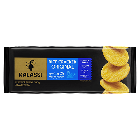 Snack de Arroz Original Kalassi Pacote 100g
