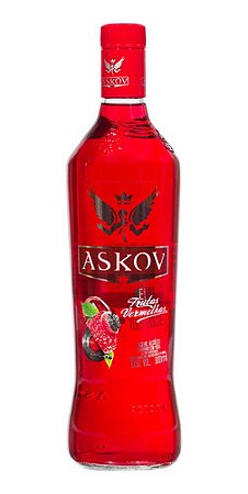 Vodka Askov Remix Sabor Frutas Vermelhas  900ml