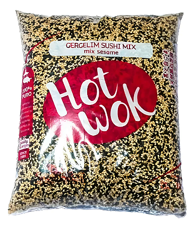 Gergelim MIX Branco/Preto Tostado Extra Sabor Hot Wok 1kg