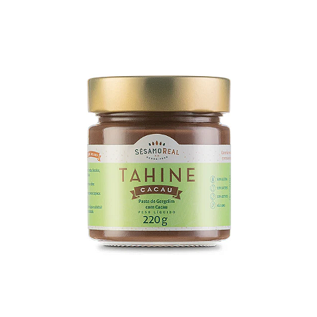 Tahine Cacau Sesamo 220g - Pasta de Gergelim