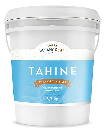 Tahine Tradicional Sesamo Balde 3,3kg - Pasta de Gergelim