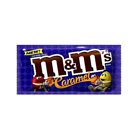 M&M's M M Chocolate Caramel 40g Importado Eua