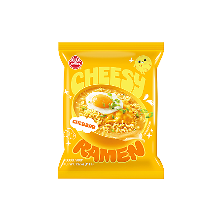 Macarrão Instantâneo Cheesy Ramen Cheddar 111g Otoki