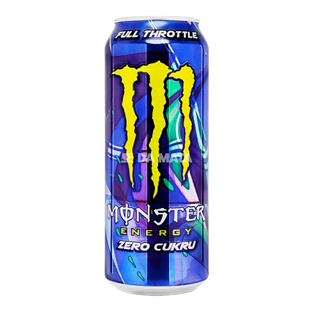 Energético Monster Full Throttle Zero 500Ml Importado