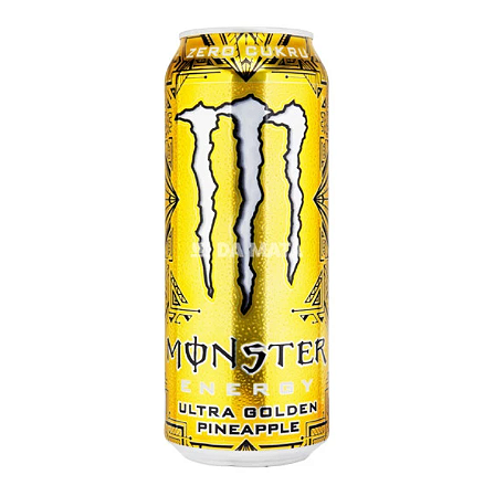 Energético Monster Ultra Gold 500Ml Importado