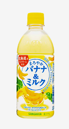 BEBIDA Sangaria Maruyaka Banana & Milk Drink 500ml