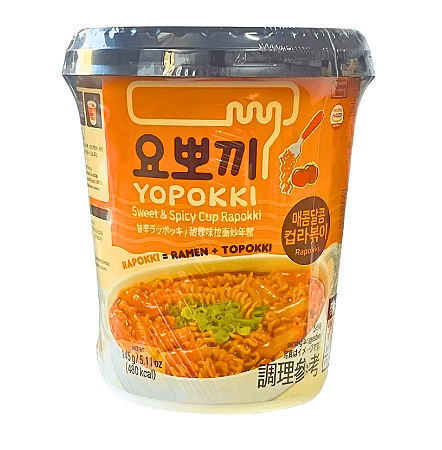 Topokki Rapokki Sweety Spicy - Cup 145g