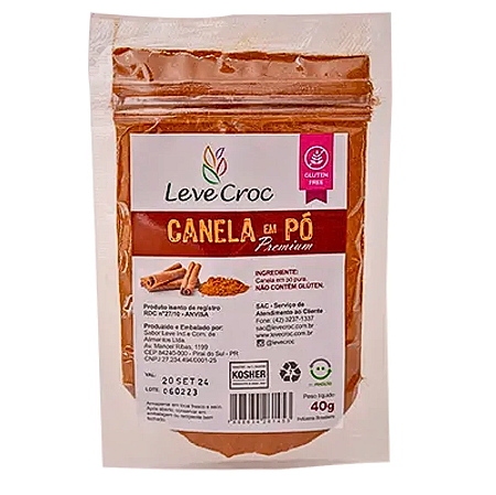 Canela em Po Leve Croc 40g