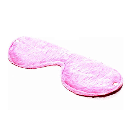 Venda Tapa Olhos Pelúcia Rosa