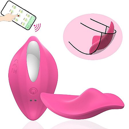 Vibrador de Calcinha com Controle por App – Paname | Interativo, Recarregável e Premium