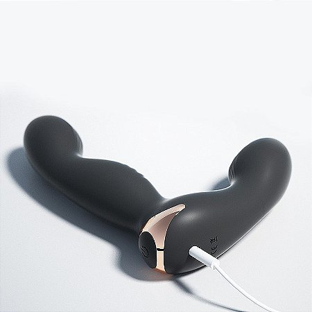 Massageador de Próstata com Controle Remoto – Vibração Dupla, Prazer Redobrado