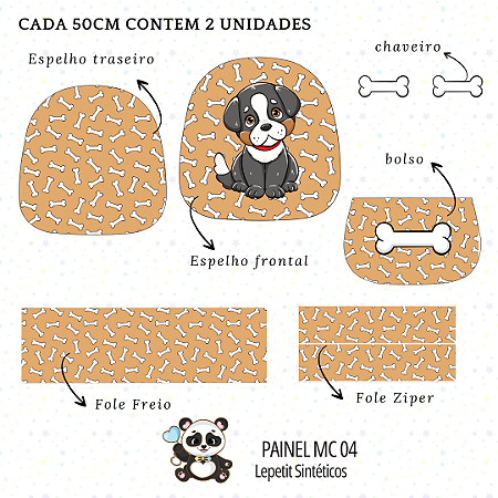 Sintético Dollaro - PAINEL MC 04 (MODELAGEM BAG)