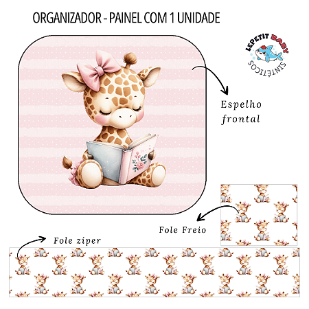 Sintético Dollaro - PAINEL ORGANIZADOR - GIRAFINHA LIVRO