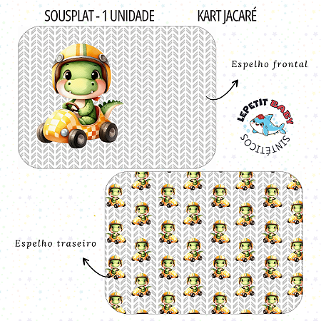 Sintético Dollaro - SOUSPLAT - KART JACARE  (VOLTA AULAS 2025)