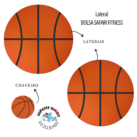 Sintético Dollaro - PAINEL LATERAL BOLSA ESPORTE (BASQUETE)