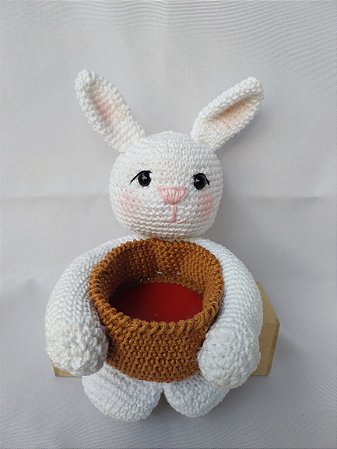 Cestinha pascoa amigurumi