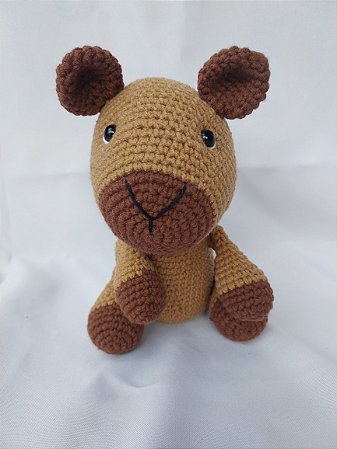 Capivara amigurumi