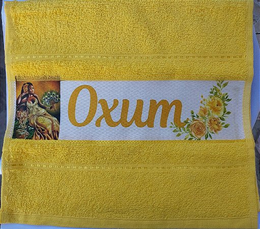 Toalha de mão. Oxum