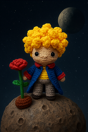 Pequeno Príncipe Amigurumi