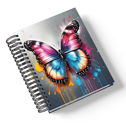 Agenda Butterfly (Personalize com o nome)
