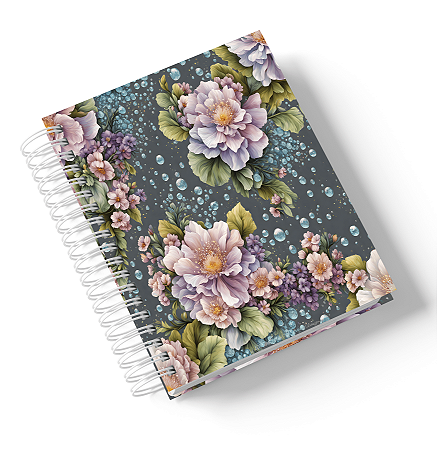 Agenda Floral (Personalize com o nome)